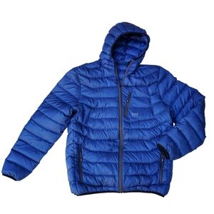 Cirq Pax Hooded Down Jacket Mens Size Large